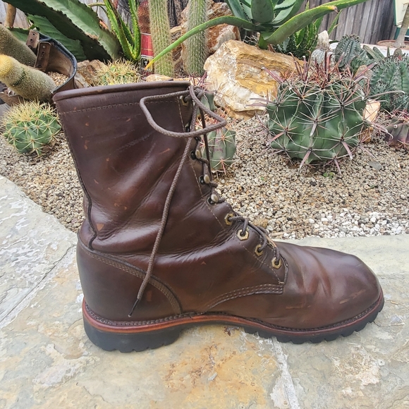 Chippewa Service Utility Boot Brown - Picture 2 of 4